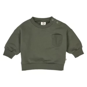 Müsli, Sweatshirt Baby, Winetr Sweatshirt Baby. BAby Sweatshirt Groen
