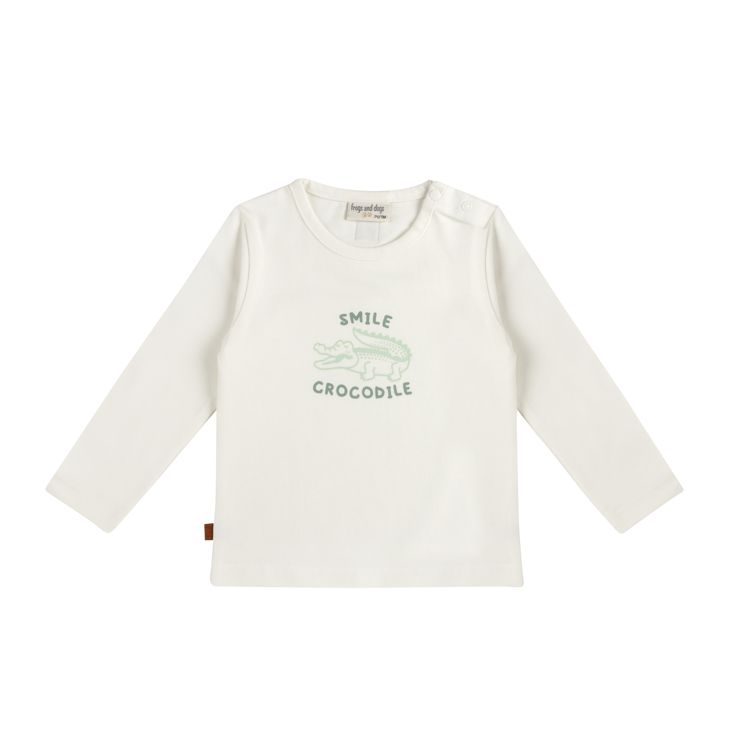 Baby Shirt Smile Crocodile – Frogs & Dogs