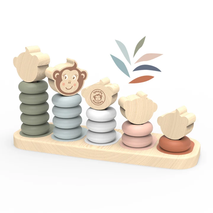 Stapelspel – Speedy Monkey