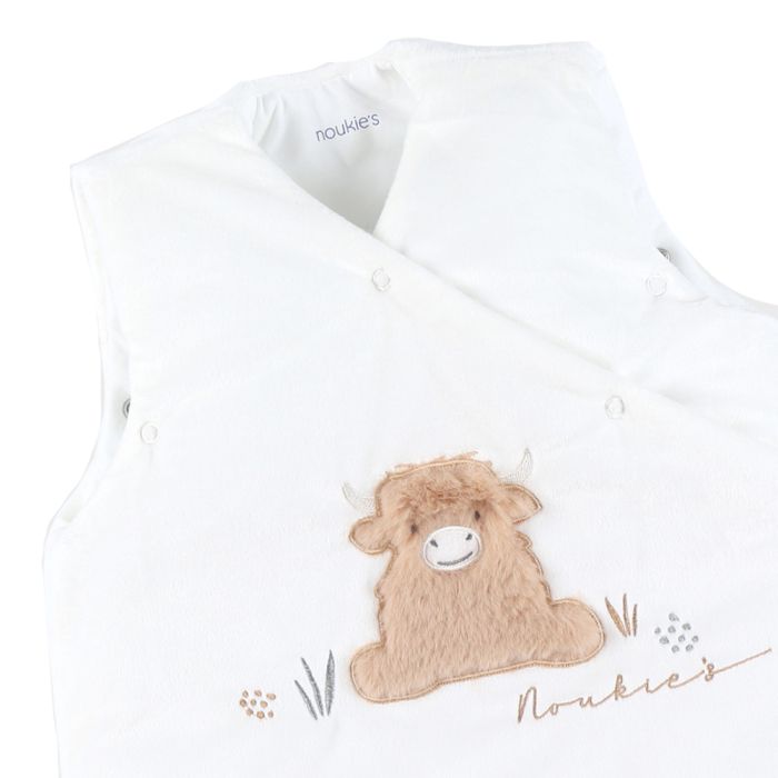 Slaapzak Noukie’s Fluffy van 70 cm in Veloudoux